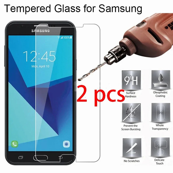 2pcs 9H HD Screen Protector for Samsung Galaxy S7 S6 S5 S4 Mini Toughed Hard Tempered Glass Protective Glass On Galaxy S3 Neo