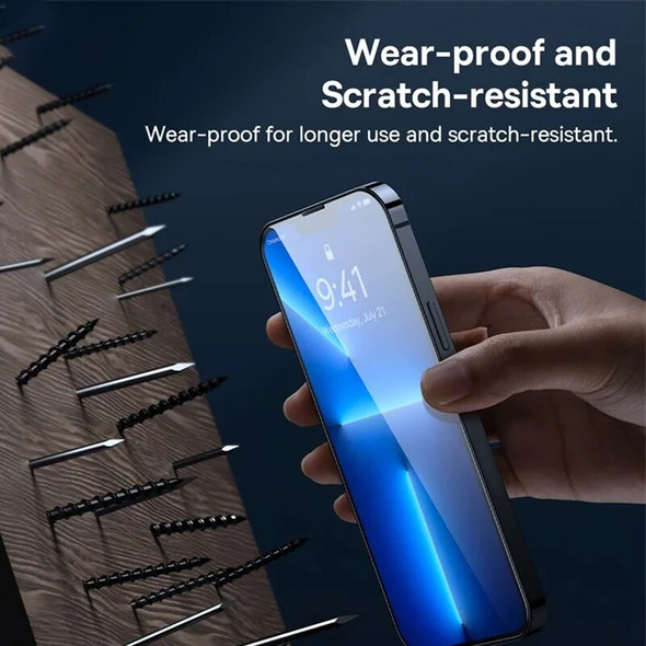 Baseus 2Pcs 0.3mm Screen Protector For iPhone 14 13 12 11 Pro Xs XR Tempered Glass Screen Protector For iPhone 12 Pro Max Glass