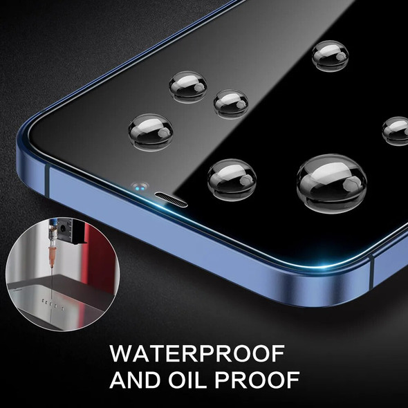 SmartDevil 2/4 Pcs Screen Protector for iPhone 15 Pro max 15 14 13 Anti-fingerprint HD Tempered Glass Film for iPhone 14 Pro 12