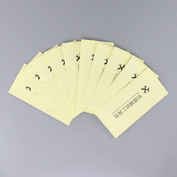 3000pcs Hot Sale Laptop Mobile Phone Tempered Glass Screen Protector Used Installation Accessories Cleaning Kits Bag