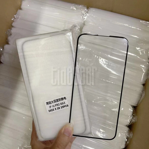 2000pcs for iPhone 14 Pro Max Screen Protector Full Cover Tempered Glass Protective Film