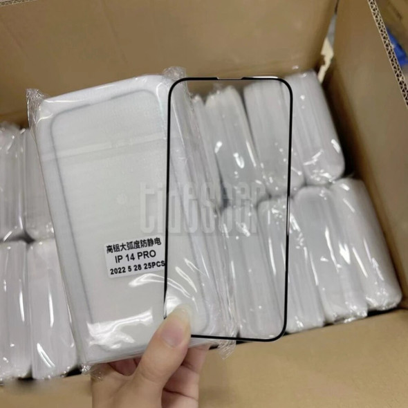 2000pcs for iPhone 14 Pro Max Screen Protector Full Cover Tempered Glass Protective Film