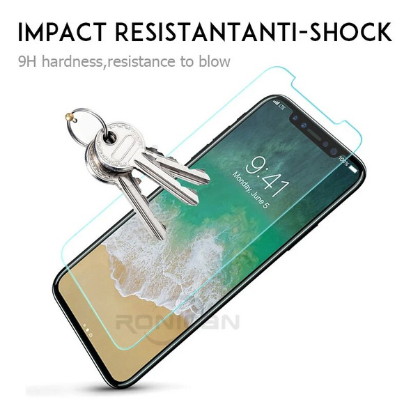 100Pcs/lot For Apple iPhone XS 9H 2.5D 0.26 MM Tempered Glass Anti Scratch Screen Protector RONICAN Glass Film For iPhone X 100Pcs/lot For Apple iPhone XS 9H 2.5D 0.26 MM Tempered Glass Anti Scratch Screen Protector RONICAN Glass Film For iPhone X