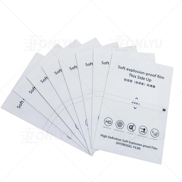 Brazil Free Shipping Flexible hydrogel Film Compatible For Screen Protector Film Cutting Machine Phone Cutting Front Film 5pc