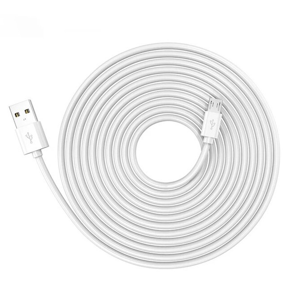 12m Extra Long Micro Usb Cable Fast Charge For Xiaomi Camera Monitor Mobile Phone Power Bank