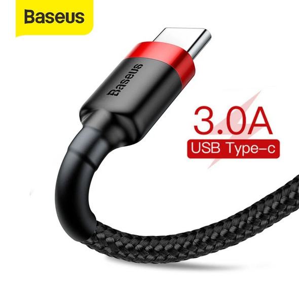 Baseus USB Type C Cable Fast Charge For Samsung for Huawei 3A 2A USB C Mobile Phone Data Cable Charging for USB Type-C Devices