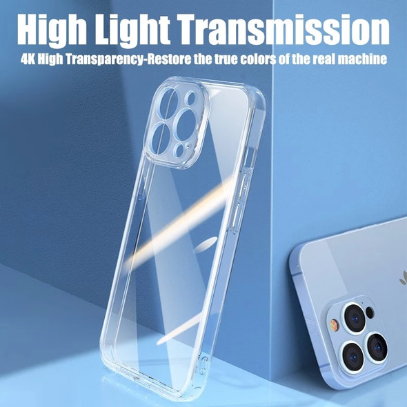 Clear Phone Case For iPhone 12 13 Pro Max Mini Case Silicone Soft Cover For iPhone 11 14 Pro XS Max XR X 8 7 15 Plus Back Cover