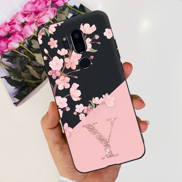 For LG G7 ThinQ Case LM-G710, LM-G710N New Letters Cover Soft Silicone Phone Case For LG G7 ThinQ G710EM Back Cover 6.1'' Bumper