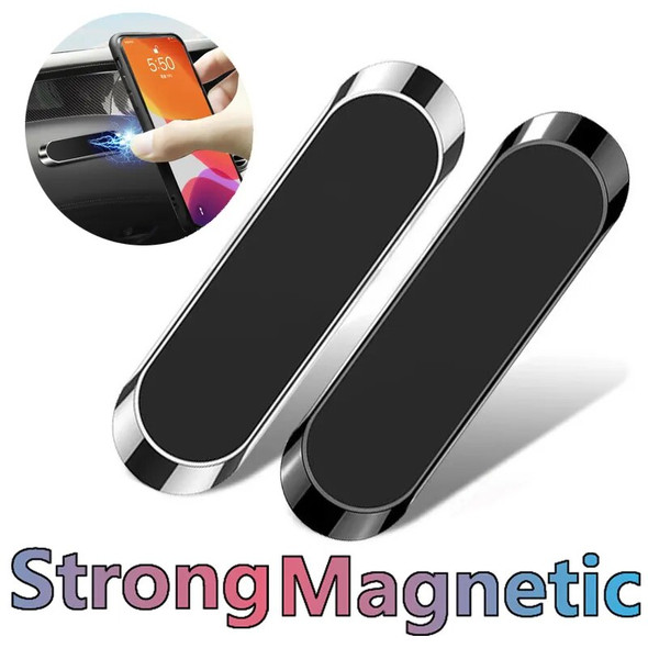 Strip Magnetic Holder Stand Magnet Cellphone Bracket Car Magnetic car phone Holder for iPhone 12 Pro Max Samsung xiaomi huawei