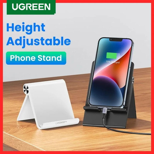 UGREEN Phone Holder Stand Moblie Phone Support For iPhone 15 14 ProMax Xiaomi Samsung Tablet Holder Desk Cell Phone Holder Stand