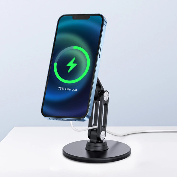 Magnetic Holder For Phone Wireless Charger Fast Charging Cell Phone Stand With Magsafe for Xiaomi iPhone Samsung