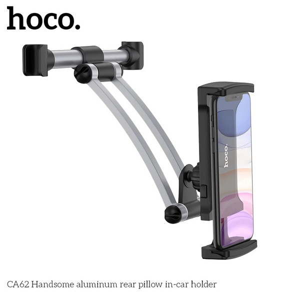 HOCO Universal Car Back Seat holder 360 Degree Rotate Stand Auto Headrest Holder For Tablet PC iPad Mini notebook For iphone 14