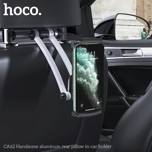 HOCO Universal Car Back Seat holder 360 Degree Rotate Stand Auto Headrest Holder For Tablet PC iPad Mini notebook For iphone 14