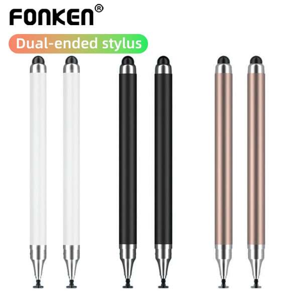 FONKEN Stylus Pen for Android Phone Pen 2In1 Universal Stylus Touch Pen Tablet Pen for Xiaomi Samsung Smartphone Pen Screen Pen