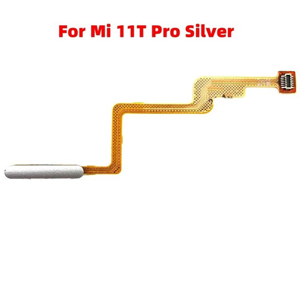 For Xiaomi Mi 11T / 11T Pro 5G Fingerprint Sensor Flex Cable Mi11T Power On Off Button Key Smartphone Replacement Repair Parts