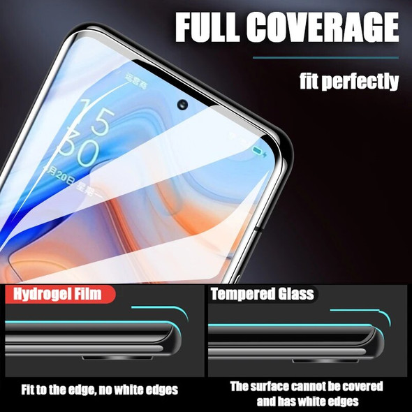 Protective Film For OPPO Reno 5 4G Smartphone Screen Protector Film On Reno5 RENO-5 Reno 5G Safty protection Hydrogel Film