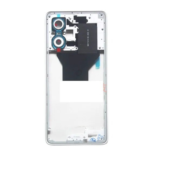 Original For Xiaomi Redmi Note 12 Pro 5G Middle Frame Housing Bezel Front Chassis Frame With NFC Smartphone Replacement Parts