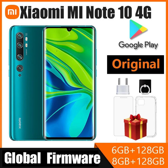 Xiaomi Mi Note 10 4G CC9 Pro Mobile Phone Snapdragon 730G 5260mAh Battery 6.47 inch AMOLED Display 30W QC