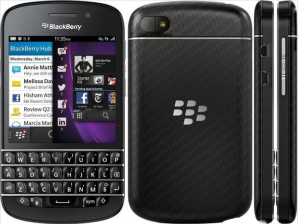 Original Unlocked BlackBerry Q10 (-1-3-5) Cell Phone 2GB RAM 16GB ROM 8MP Mobile Camera QWERTY Keyboard Smartphone Bar Bluetooth