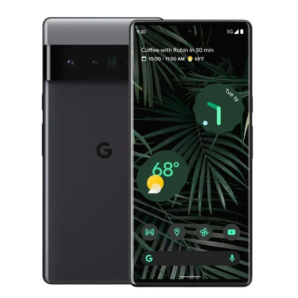 Original Unlocked Google Pixel 6 Pro Cell Phone 128GB/256/512GB ROM 12GB RAM Mobile 6.71" Smartphone Triple 50MP&48MP&12MP NFC