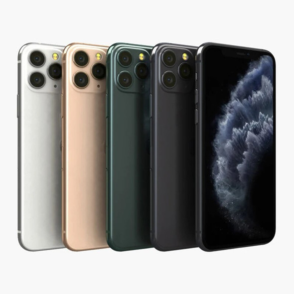 Apple iPhone 11 Pro Used Cellphone 5.8" 4GB RAM 64GB/256GB ROM A13 Bionic 12MP+12MP Camera Face D Unlocked 4G LTE Mobile Phone