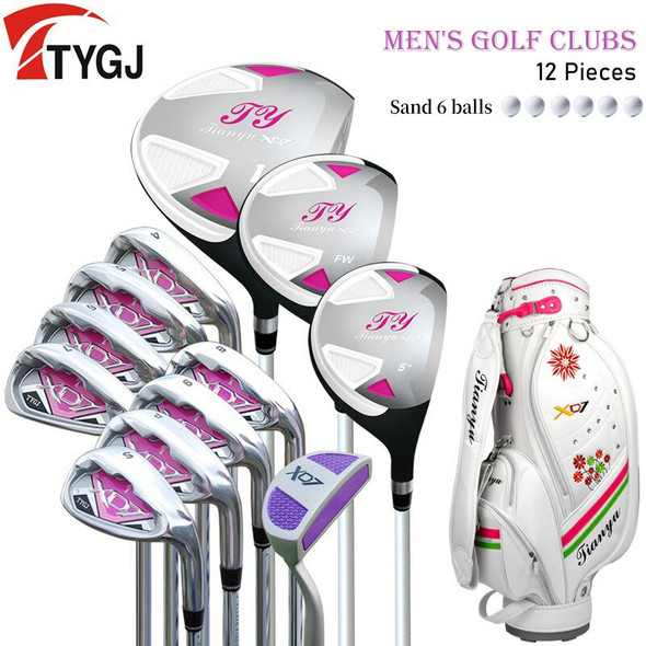 Ttygj Golf Clubs Complete Set For Women With Golf Bag 12pcs