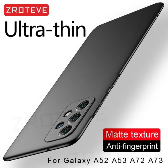 A54 Case ZROTEVE Ultra Thin Matte Hard PC Cover For Samsung Galaxy A54 A34 A14 A24 A13 A23 A33 A53 A73 M23 M53 5G Phone Cases