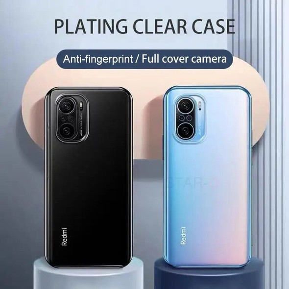 Luxury Plating Transparent Case For Xiaomi Redmi Note 11 10 Pro Plus 9 8 4g 11pro 5g Clear Silicone Cover On Note11 S 11s Note10 Luxury Plating Transparent Case For Xiaomi Redmi Note 11 10 Pro Plus 9 8 4g 11pro 5g Clear Silicone Cover On Note11 S 11s Note10