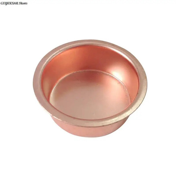 1Pcs Metal Candle Cups Mini Candle Holder for DIY Lamp Candle Making Containers Home Decorative