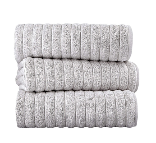 Classic Turkish Towel, Extra Large, Premium Cotton Bath,Thick and Absorbent,Quick-Dry,Ribbed, Luxury Bathroom Towels, 27x55 Inch