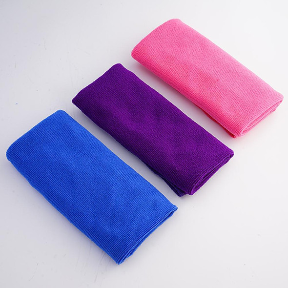 35x75CM Rectangular Face Towel Microfiber Towels Embossed Thick Soft Absorbent Ultrafine Fiber Towel Beach Bath Hair Dry Towel