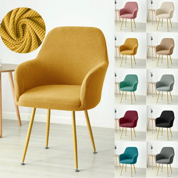 High Arm Chair Cover Stretch Polar Fleece Dining Chair Covers Armchair Cover Kitchen Seat Covers Chairs For Hotel Home Party