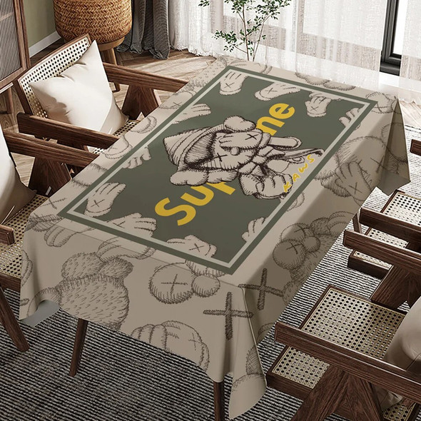 1380610 Wind table cloth home tea table cloth cotton linen rectangular simple table cloth table mat