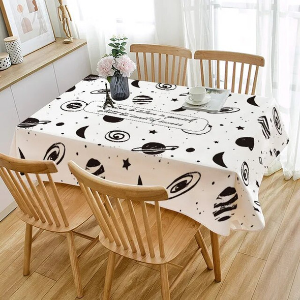 1380521 Wind table cloth home tea table cloth cotton linen rectangular simple table cloth table mat