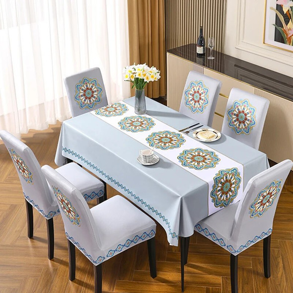 187003 Wind table cloth home tea table cloth cotton linen rectangular simple table cloth table mat