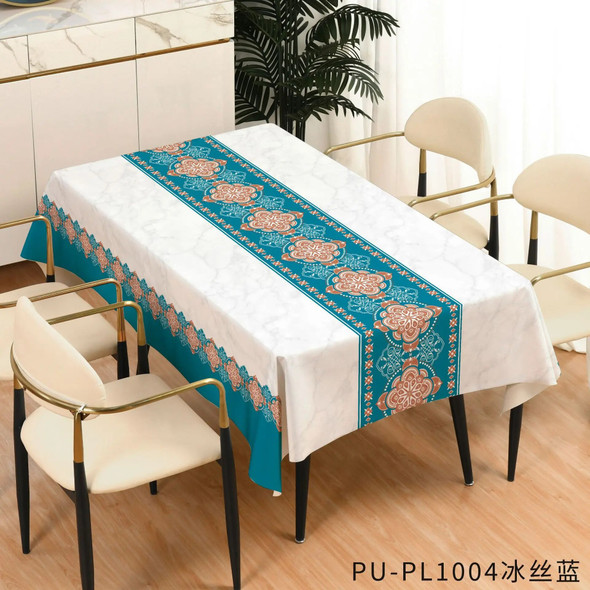 1380603 Wind table cloth home tea table cloth cotton linen rectangular simple table cloth table mat