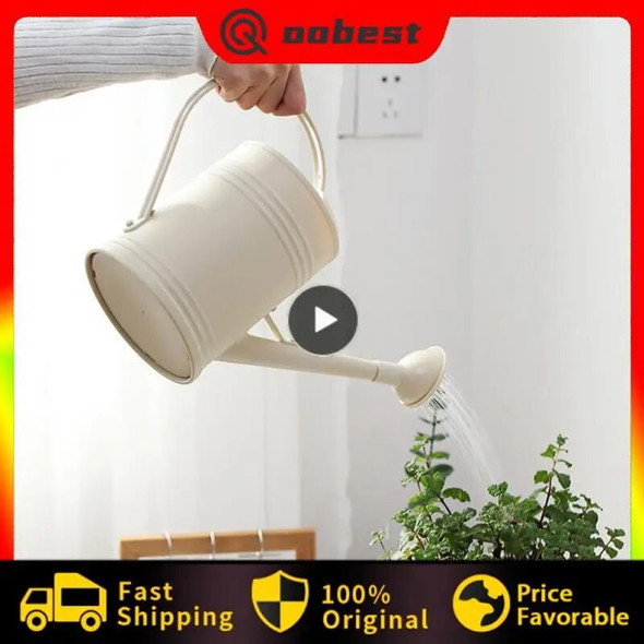 Watering Bottles Long Mouth Garden Tools Jar for Yard Flowerpots Patio Portable Watering Kettle Outdoor Curved Handle