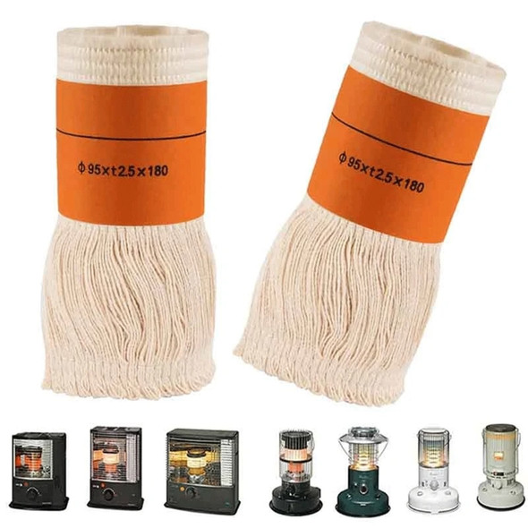 Kerosene Stove Wick Petroleum Heater Wicks Cotton Yarn Replacement Wick for Indoor Outdoor Heating Winter Kerosene Stove Wick Petroleum Heater Wicks Cotton Yarn Replacement Wick for Indoor Outdoor Heating Winter