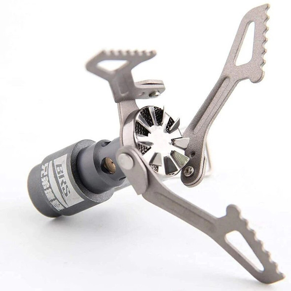 BRS Outdoor Portable Solo Titanium Camping Gas Stove 25g Lightweight Mini Gas Cooker Burner Camping Hiking Gas Burner brs-3000t