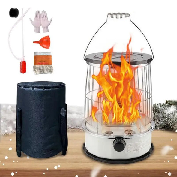 New Portable Kerosene Heater Winter Warmer Multi-function Handheld Kerosene Heating Stove For Indoor Outdoor Camping Ice Fishing