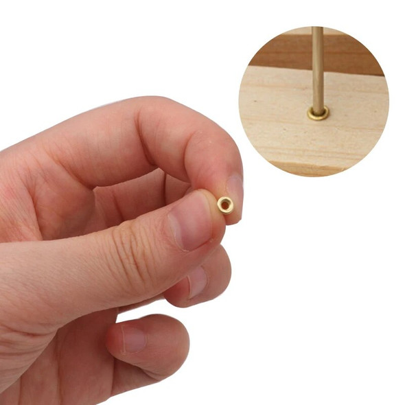 3300 Pcs Bee Beehive Nest Box Apiculture Copper Eyes Threading Hole Copper Eye Hive Copper Eyes Beekeeping Tools Supplies