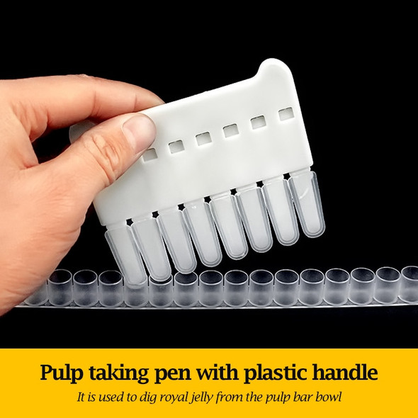 1 Pc Digging Royal Jelly Scraper 8Rows Royal Jelly Bee Milk Take Slurry Pen Scraper Pulp Collect Beekeeping Honey Supplies Tool