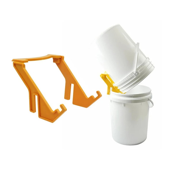 1 Pcs Beekeeping Honey Gallon Bucket Holder Plastic Bracket Rack Frame Grip Lift Bees Tools Apicultura Equipment Supplies