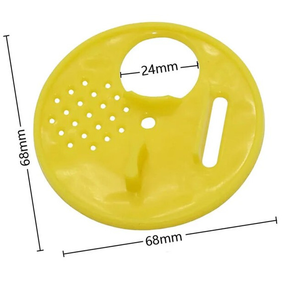 5Pcs Beekeeping Plastic Beehive Door Round Single Bee Exit Hive Vent Entrance Ventilation Gate Nest Tools Equipment Supplies