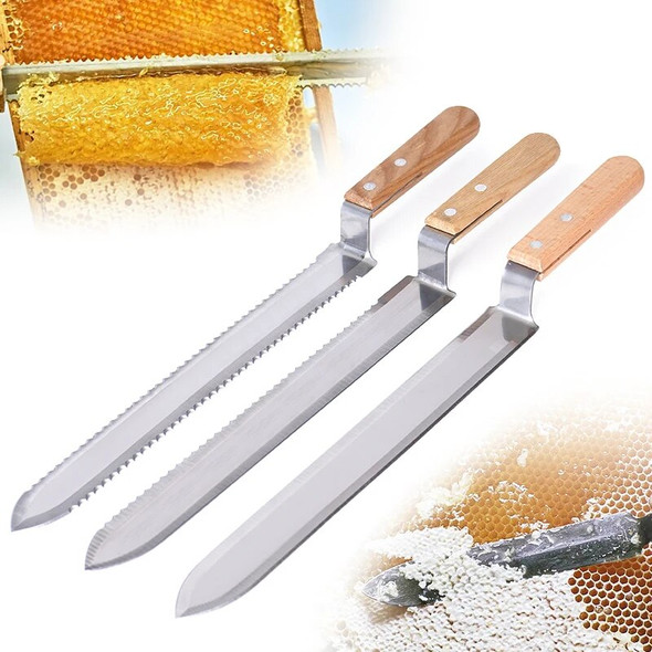 Beekeeping Tools Bee Honey Uncapping Scraping Knife Bee Hive Scraper Equipment Cutter for Beekeeper Supplies