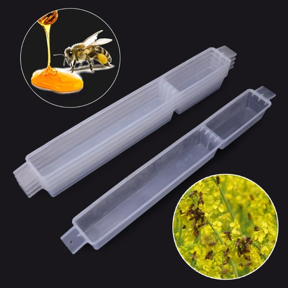 5pcs Bee Feeder Beekeeping Plastic 1.5kg Beekeeper Tools Supplies High Intensity