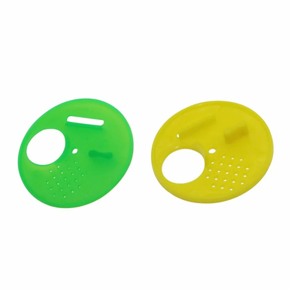 100Pcs Plastic Beehive Door Round Single Bee Exit Hive Vent Entrance Ventilation Gate Beekeeping Beekeeper Apiculture Supplies