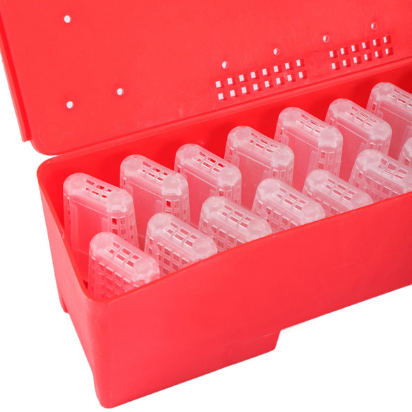 Bee Queen Cell Cage with Transport Box Bee Moving Isolator Protection Case Beekeeping Supplies Beekeeper Rearing Equipment