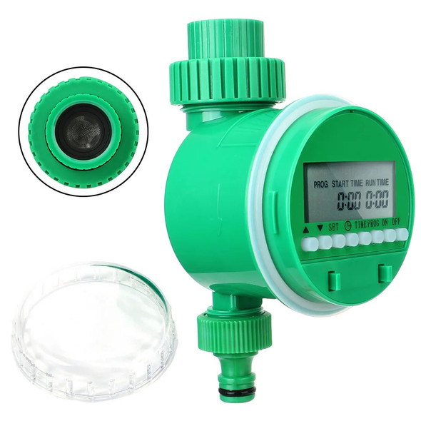 LCD Display Garden Watering Timer Electronic Automatic Drip Irrigation Controller Smart Valve Watering Control Equipment