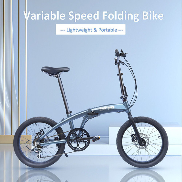 20 Inch Folding Bike Variable Speed Bicycle Front And Rear Machine